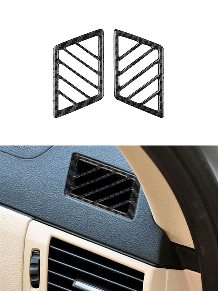 Carbon Fiber Car Interior Center Console Gear Shift Panel Decoration Stickers For BMW X3 2004-2010 Car Accessories