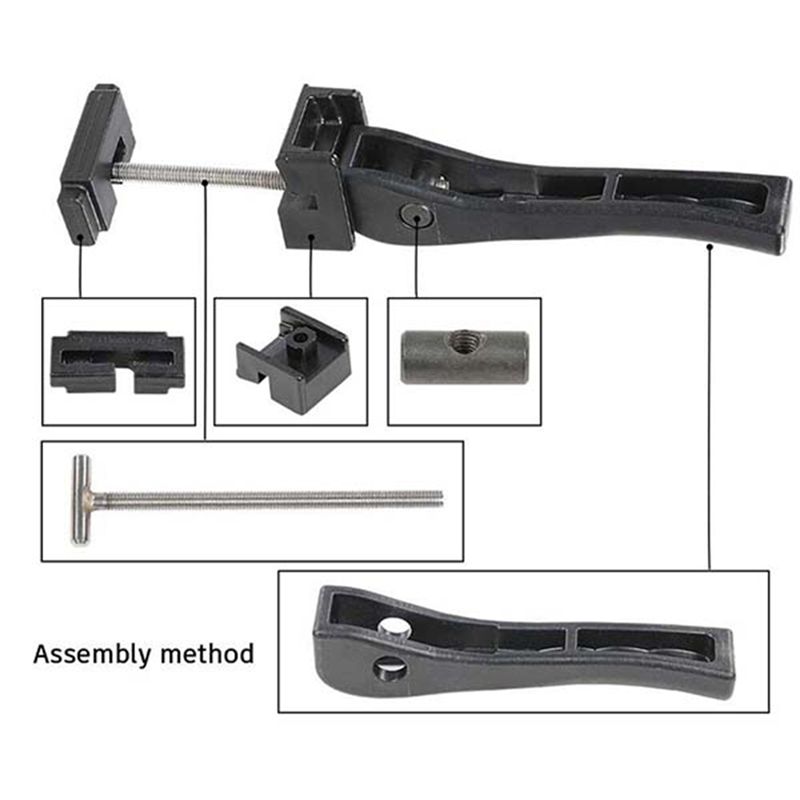Universal Replacement Parts for Hard Tri-Fold Tonneau Cover Pickup Truck Cargo Cover Fixing Kit