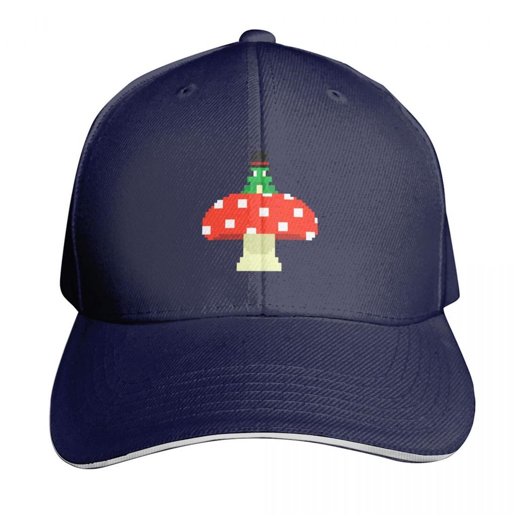 Dapper Frog on Shroom Baseball Cap summer hat birthday F Dropshipping Caps For Women Unisexs