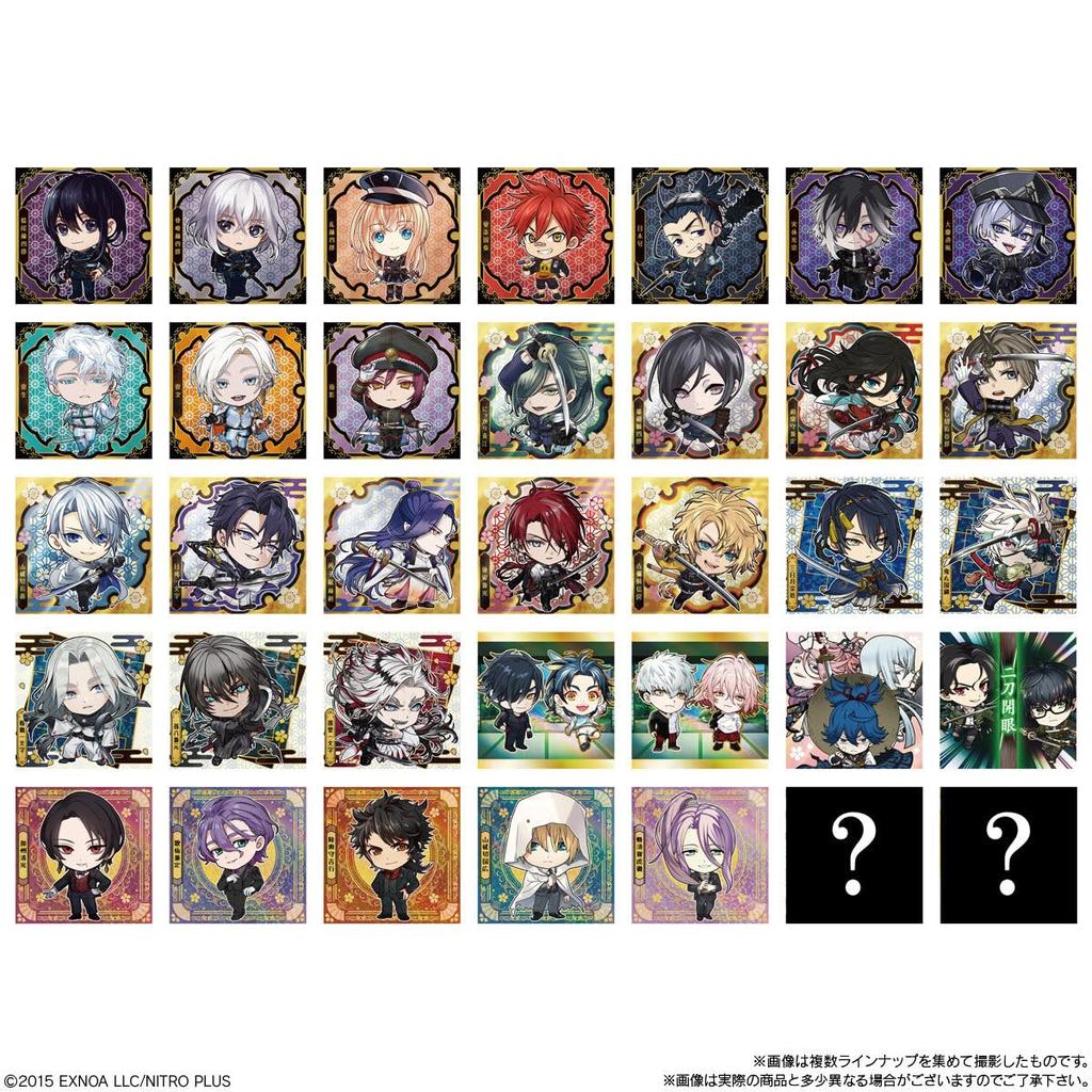 Niformation Ranbu Sticker Wafer 3 BOX "Touken ONLINE" 20-Pack (Candy Toy)