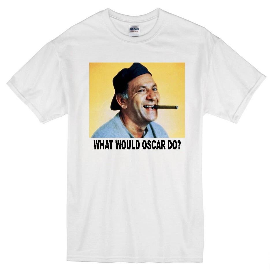 OSCAR MADISON WWD? JACK KLUGMAN ODD COUPLE TV SITCOM RETRO T-shirt S