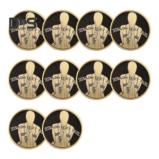 Pin Up Girls Coin Funny Heads And Tails Coins And Tails Coins Get Tails Get Head Sexy Coin Funny Prank Gifts for Men Women Date Night