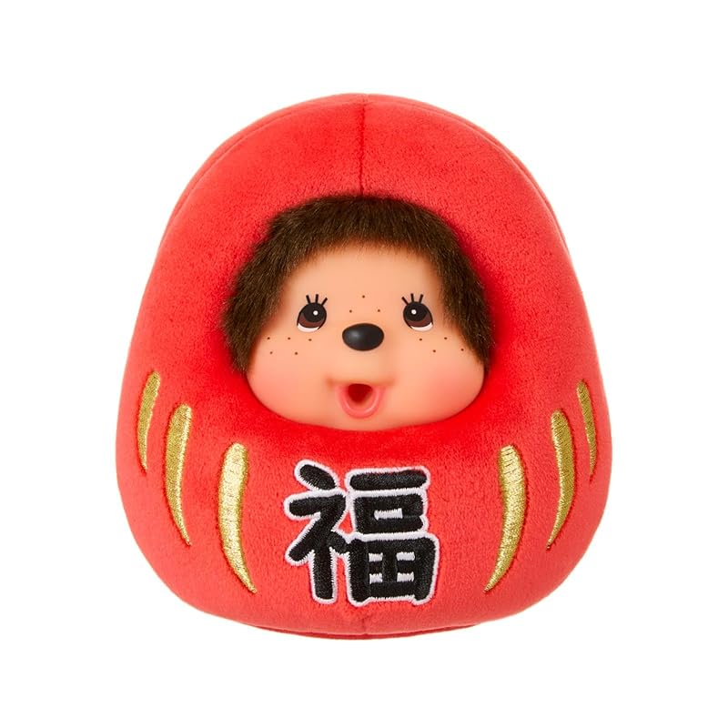 

Мягкая игрушка Sekiguchi Monchhichi Daruma Monchhichi S 202935 В12×Ш11×Г11см
