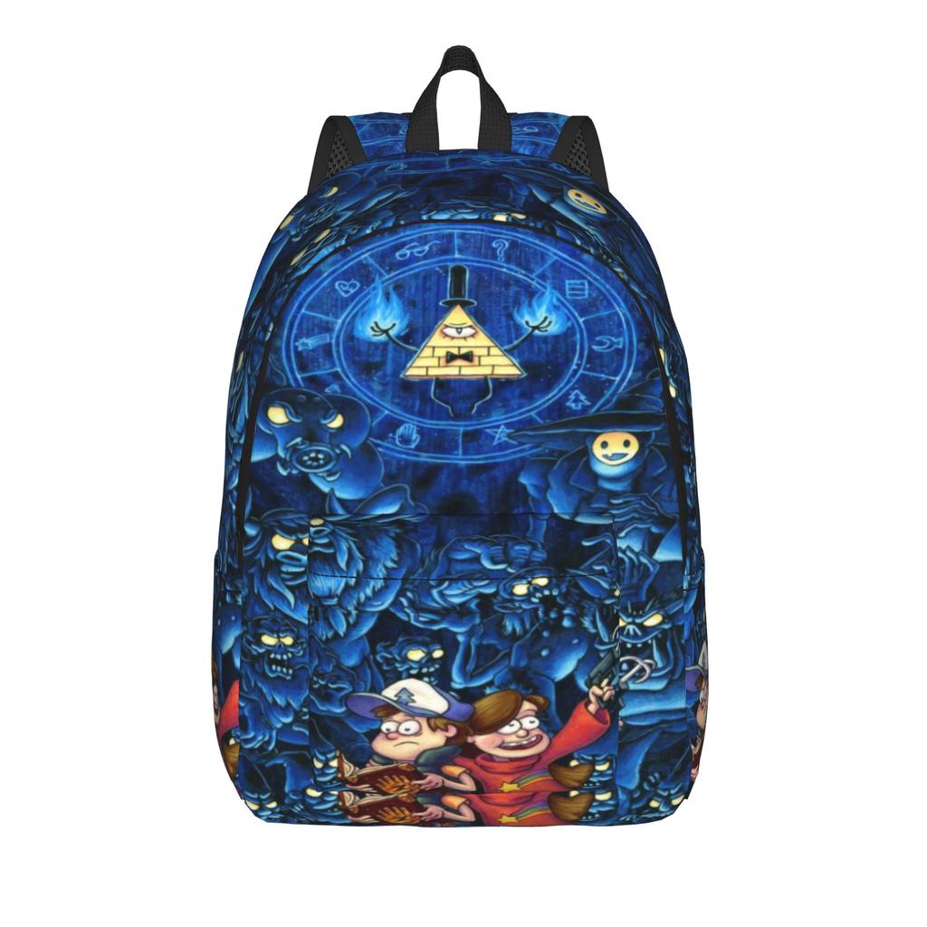 Gravitys Falls Backpack for Men Women Teenage Student Work Daypack  College Shoulder Bag Durable