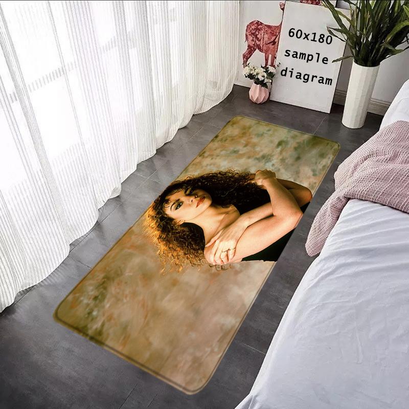 Floor Mat Non-slip Foot Rug for Entryway M-Mariah Carey Hallway Carpet Kitchen Water Adsorbed Rugs Soft Bedside Mats Home Decor