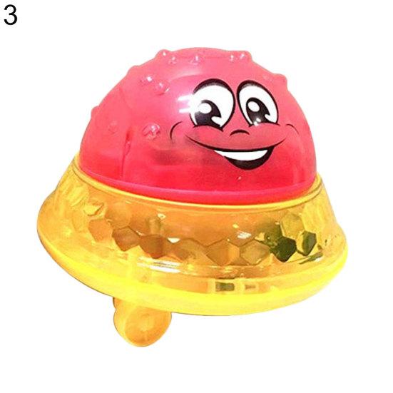 Cartoon Light Music Electric Induction Sprinkler Ball Kids Baby Bath Pool Toy