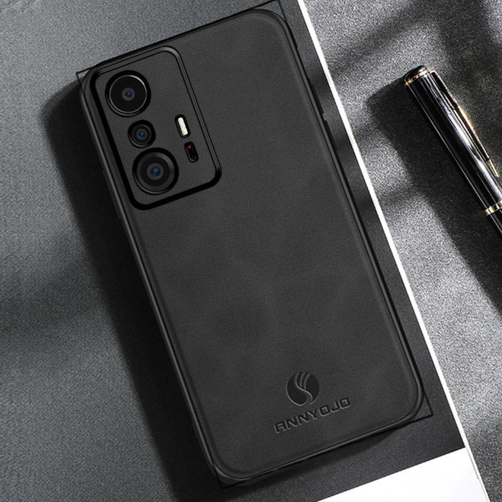 Премиальный чехол из ТПУ с текстурой под замшу для Xiaomi 11T Pro, 11T, противоударная мягкая ТПУ крышка