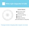 PIR Motion Sensor LED Night Light USB Rechargeable Dimmable Night Lamp for Bedroom Kitchen Cabinet Light Wireless Closet Light