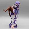 22cm Game Genshin Impact Anime Figure Mihoyo Keqing Sexy Action Figurine Pvc Collection Model Doll Toy Christmas Gifts for Kids