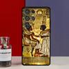 Egypt Pharaoh Mural Funda Case For Samsung Galaxy S25 Ultra S9 S10 S20 S21 FE S22 S23 Plus S24 Ultra Phone Cover