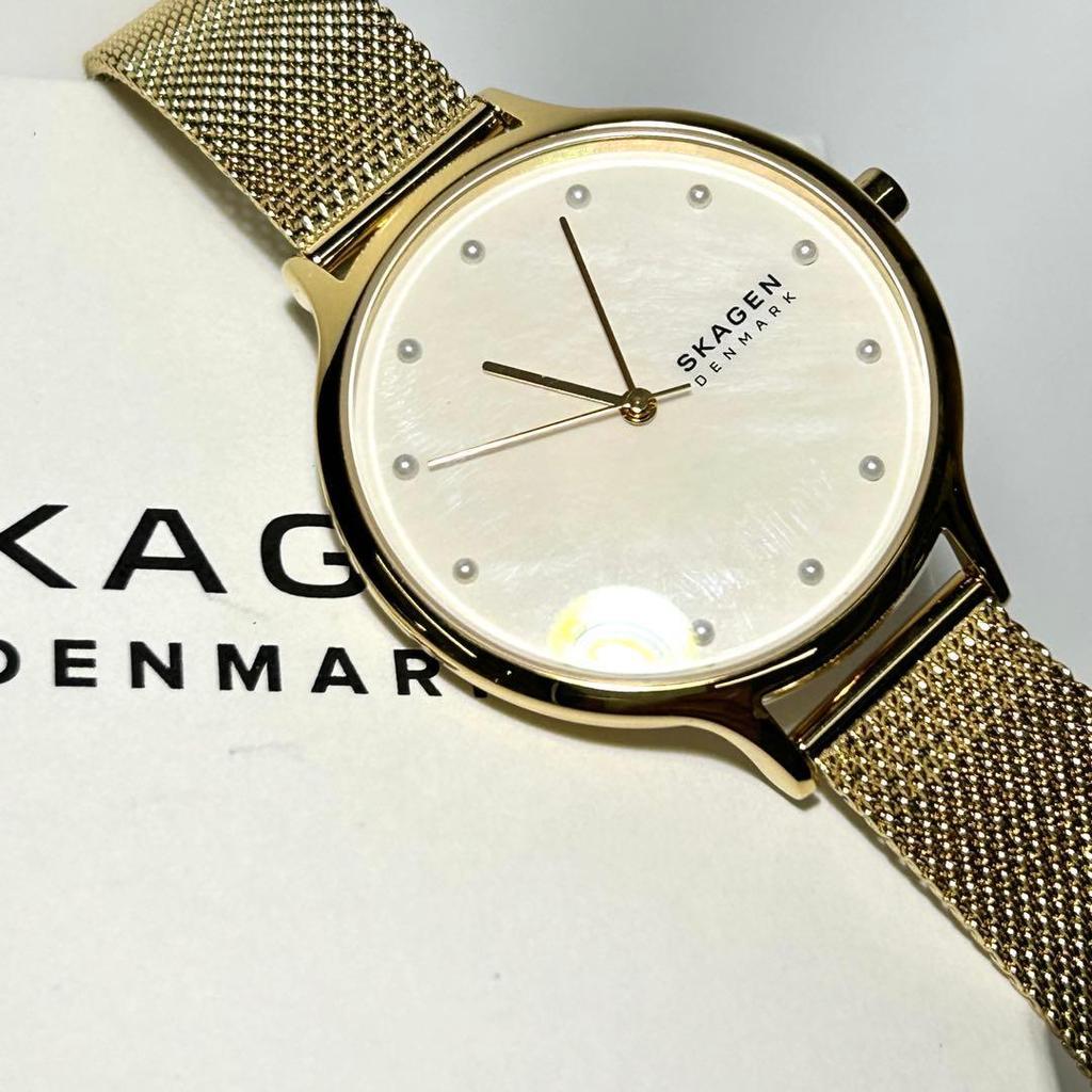 Used [New/ANITA] SKAGEN SKW2774 Gold