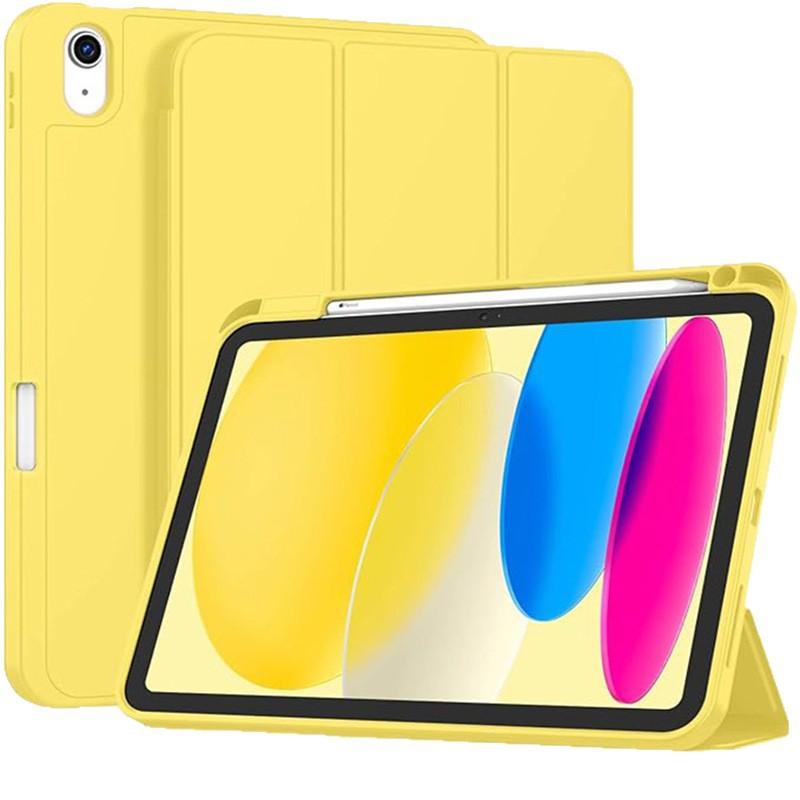 Multi Color Stylish Tri-Fold Pu Leather 10.9 Inch Tablet Case for IPad10th /11th /A16 Flip Cover with Auto Sleep and Stand