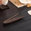 Retro Incense Burners Wooden Carved Incense Holder Creative Boat Incense Holder  Living Room