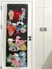 4-Section Door Hanging Organizer - Breathable Mesh Storage Bag for Toys & Clutter, Non-Woven Multi-Purpose Wall-Mounted