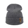 Warm Lined Winter Hat Unisex Stretchy Knitted Hat Cold Weather Warm Hat for Running or Casual Wear