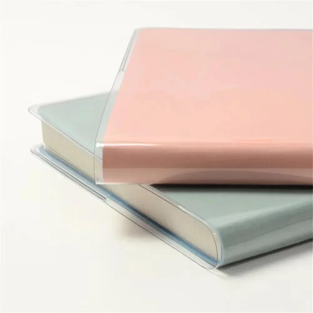 Waterproof PVC Transparent Protective Sleeve for A6 A5 Notebook Journal Planner Book Diary Protect Cover Office Supplies