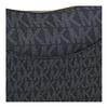 Michael Kors MK Dover Coated Canvas Shoulder Bag With Gold Hardware Women Shoulder Bag Black 35R3G4DL8B-0001