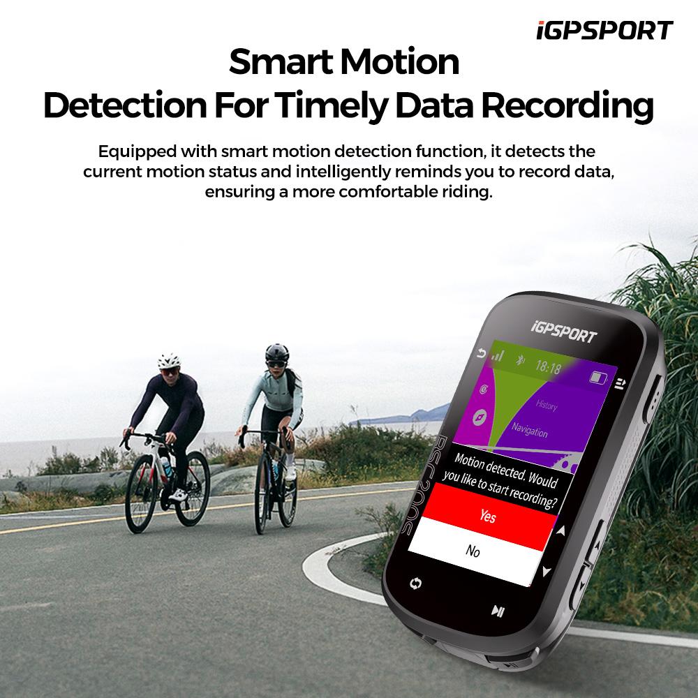 BSC200S Colorful GPS Bike Computer iGPSPORT Cycle Wireless Speedometer Bicycle Cycling Odometer Sync for Strava