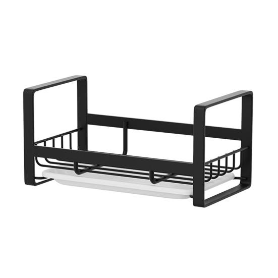 

Креативная защитная защита без заусенцев, многофункциональные аксессуары для кухонной мойки, органайзер, пробка, органайзер для слива чёрный