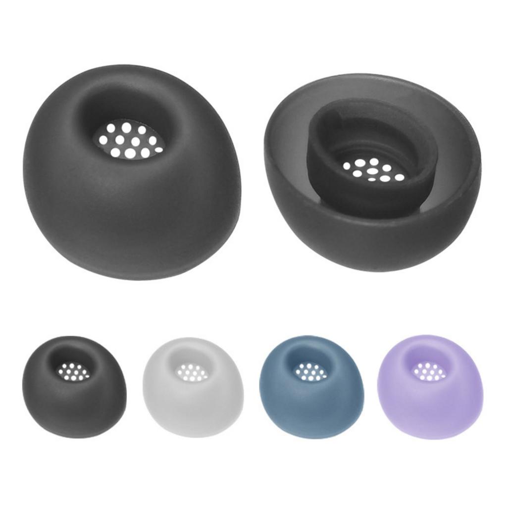 4Pair Soft Silicone Earbuds Earphone Tip Earplug Cover for LIVE BUDS 3/Beam 3 Headphone Eartips