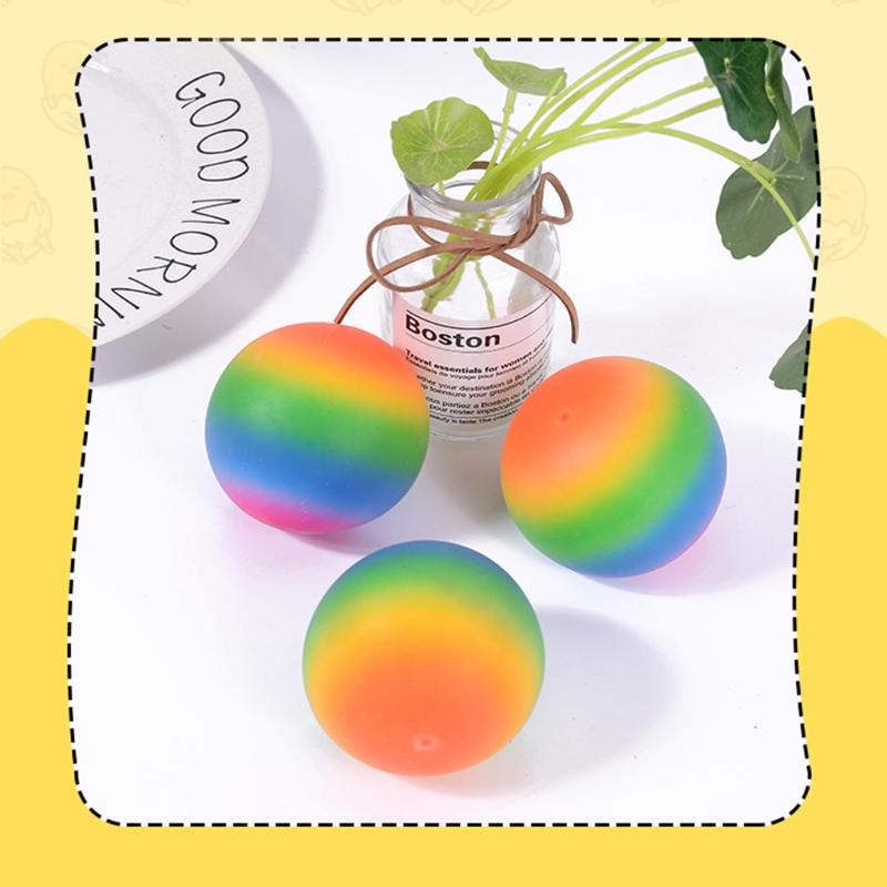 Stress Ball Relieve Anxiety Fidgets Toy Adults Teens Toy Creative Colorful Vent Ball Decompression Toy Men Women