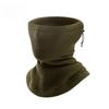 Outdoor warm scarf fleece ski mask fleece riding windproof hat drawstring thickened scarf cover autumn and winter