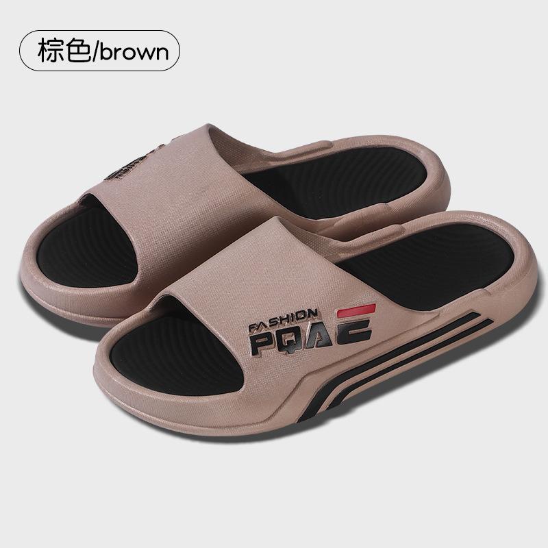 New summer sports slippers men's indoor and outdoor sports trend thickened soft-soled beach shoes cool slippers