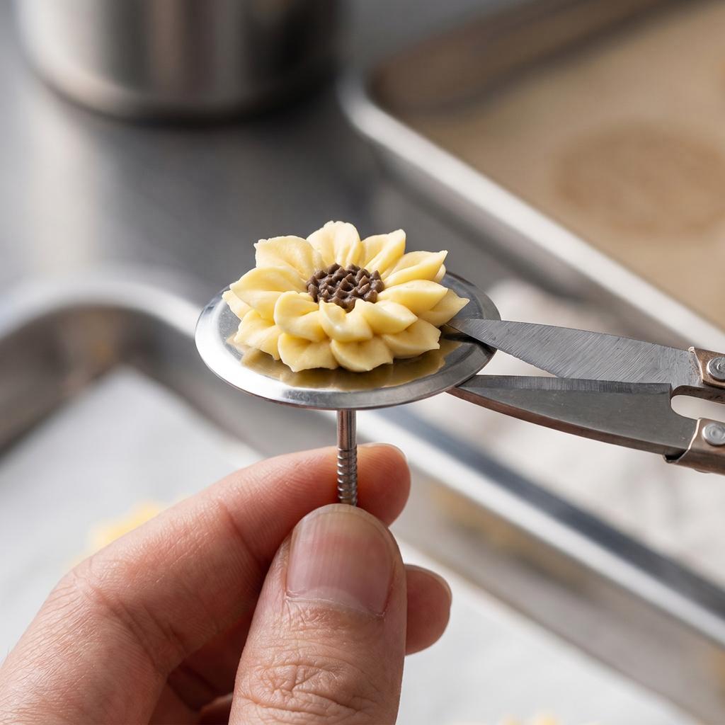 Stainless Icing Flower Nail for