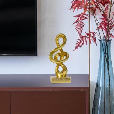 , Scultura d'Arte Astratta, Ornamento da Tavolo, Figura Decorativa per Libreria