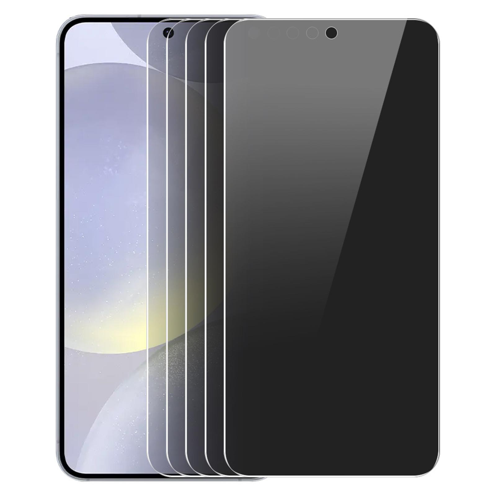 

ENKAY HAT PRINCE 5Pcs For Samsung Galaxy S25+/S24+ Screen Protector 28-Degree Anti-Spy Film As Shown A
