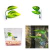 1/2pcs With Suction Cup Betta Hammock Leaf Aquarium Decoration  Fish Spawning Resting