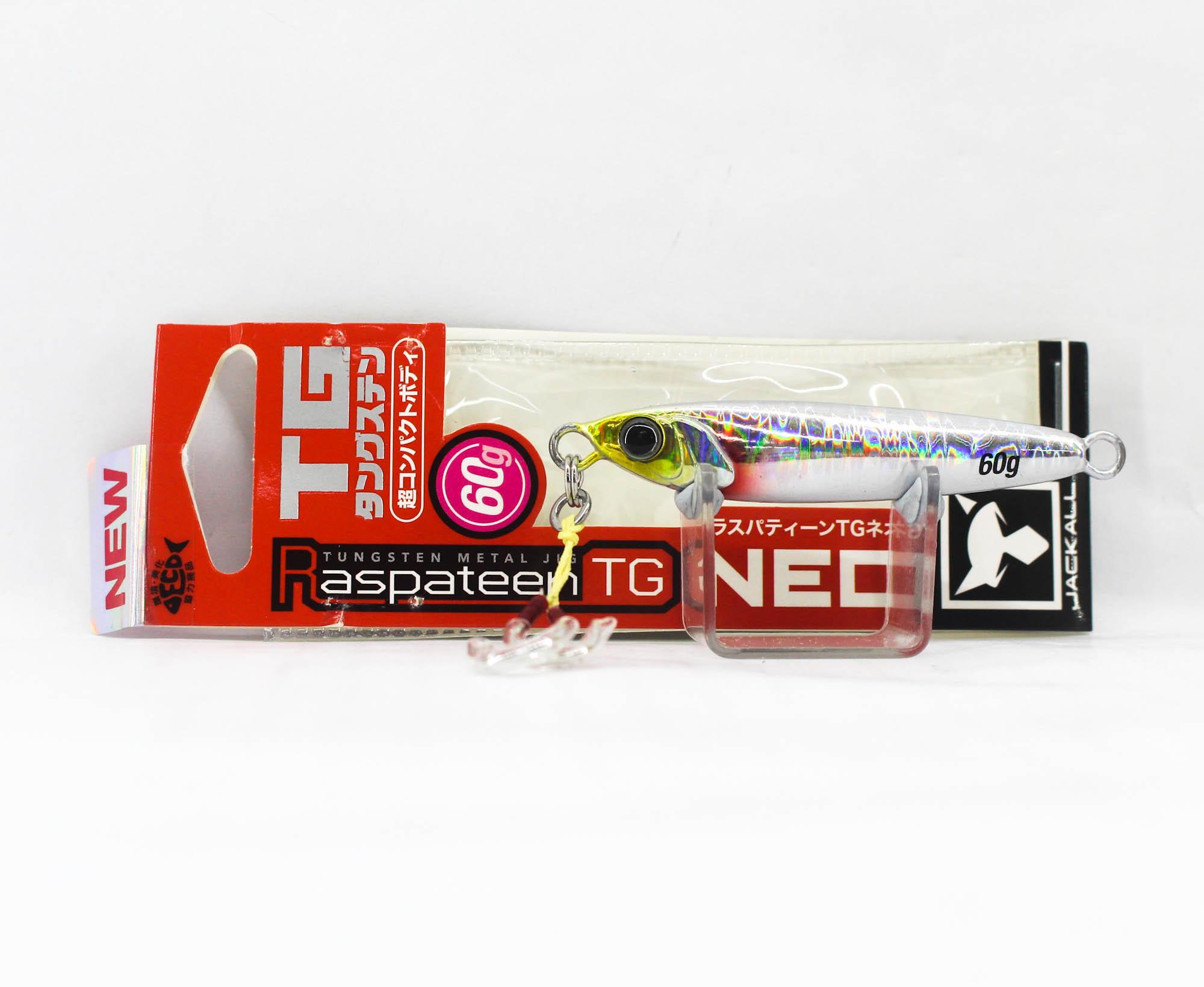Jackall Металлическая джиг-приманка Raspateen TG Вольфрамовая Neo 60 грамм Shirasu Серебристый (8487)