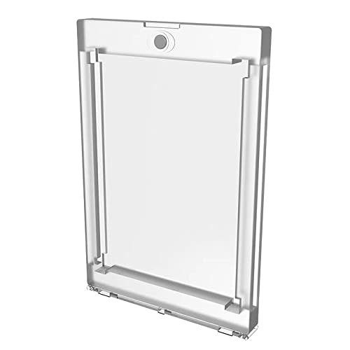 Set of 6 Magnetic Card Loaders for Trading Card Display, Pok?mon Cards, Yu-Gi-Oh Cards, and More. Transparent, Double-Sided Clear Trading Card Storage