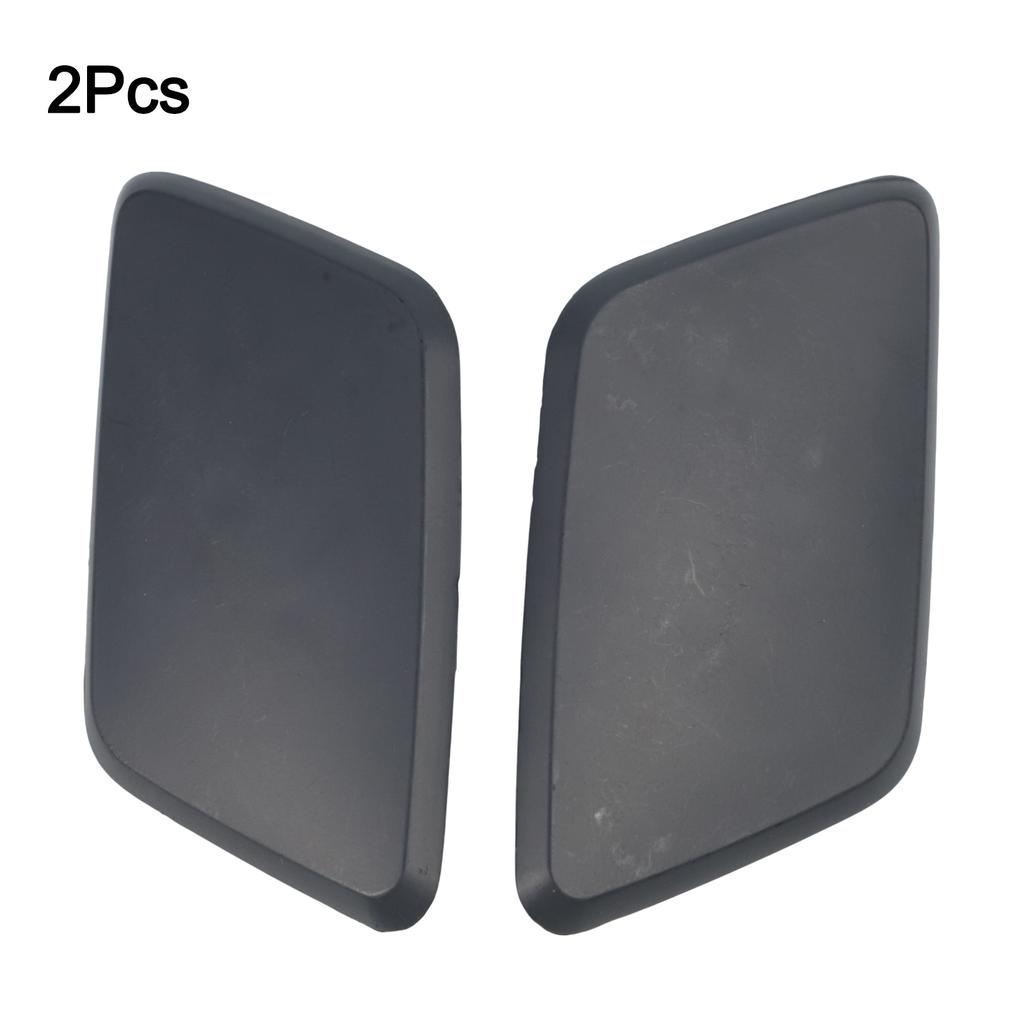 1Pair Auto Front Bumper Headlight Washer Nozzle Cover Cap For Skoda Octavia Mk2 1Z0955109 Automotive Accessories