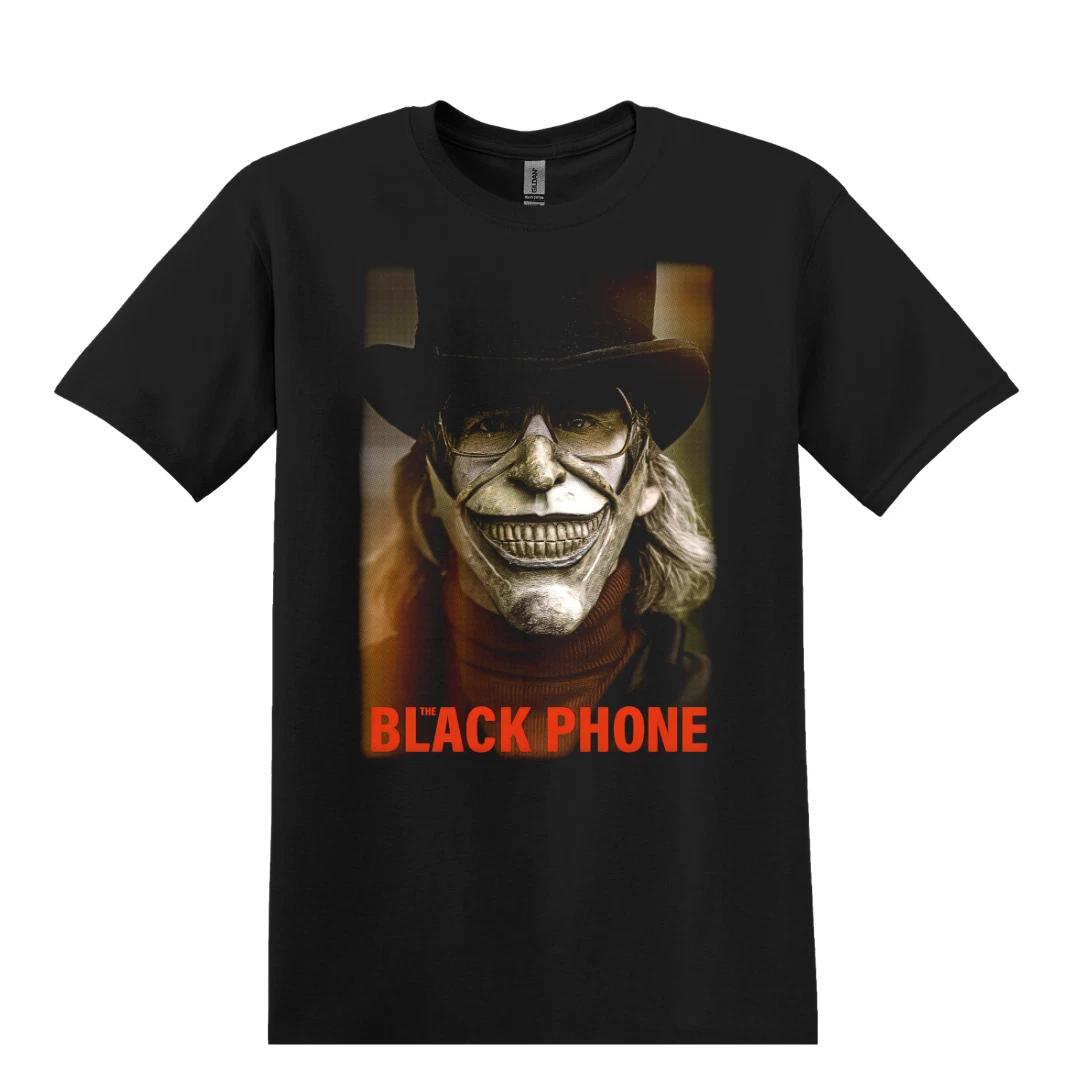 The Black Phone Horror Movie T-shirt Black S-3XL Ethan Hawke M