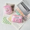 Hanfeng ins semi-transparent powder Meow Meow airpodsPro2 Apple earphone case 2nd generation wavy earphone case