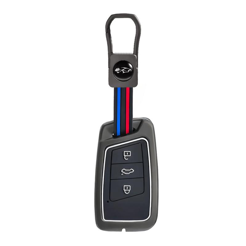 Zinc Alloy Car Key Case Cover For VW Volkseagen Passat B8 Magotan For Skoda Superb A7 Kodiaq Seat Holder Bag Accessories