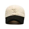 R-Letter Lambswool Teddy Fleece Baseball Cap