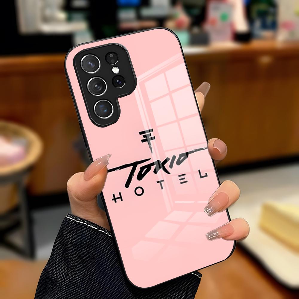 T-Tokio Hotel Band Phone Case For Samsung S26 S25 Plus S20 S20 Plus S22 Ultra S23 FE S21 Plus S21 Ultra Glass Cover