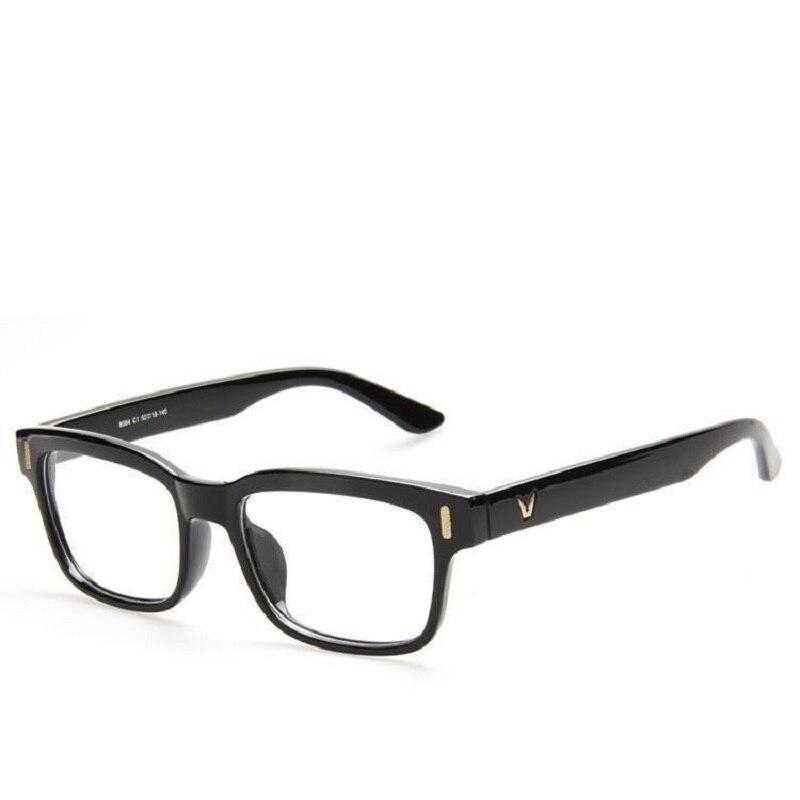 

Men And Women Square Anti Blue Glasses Computer Frame Optical Lenses New Arrival 2023 чёрный