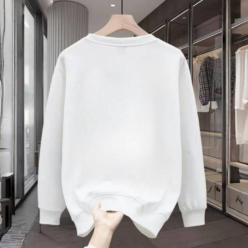 Cross-Border American Style Men's Autumn/Winter Hoodie - Round Neck, Long Sleeve, Trendy Brand Jacket for Couples