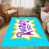 Rugrats: Playtime Chaos Themed Anti-Slip Rugs - Polyester Home Decor, Suitable for Bedrooms, Living Rooms, Doorways, Studios, and Decorations
