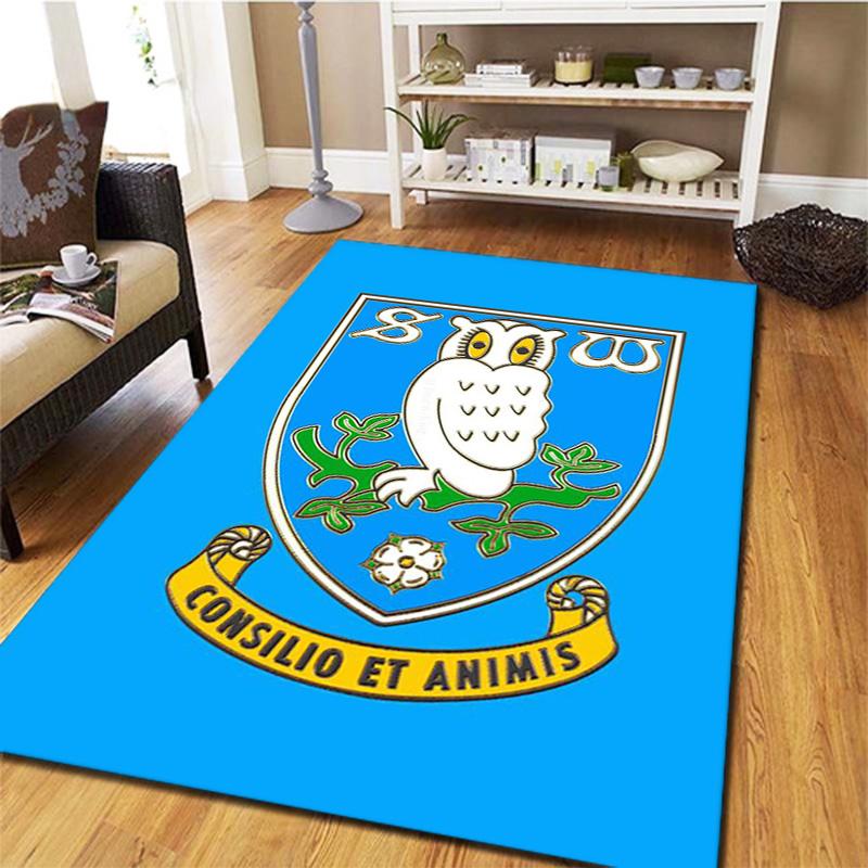 Sheffield Wednesday Football Club Carpet Rug for Living Room Bedroom Home Sofa Decoration,Kids play Non-slip Floor Mat