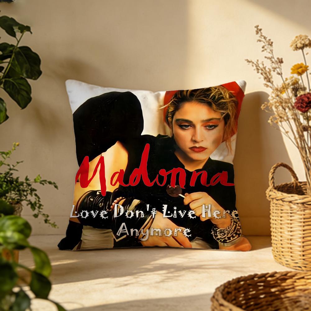 Federa Popolare per Cuscino MMadonnaer Versatile DoubleSided Adatta per Divano Letto Auto Decorazione Quotidiana