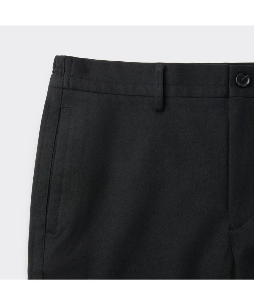 Keoseuuteommellou Black Regular Fit Cotton Pants C9Pam26101Bkx