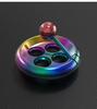 Metal Fingertip Spinner: Four-Hole Rotating Stress Reliever for Desk and Office