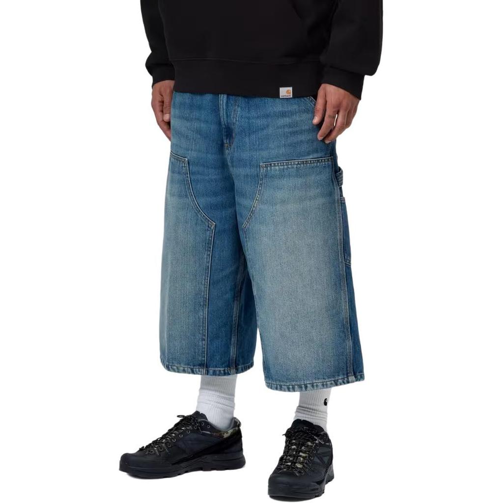Carhartt WIP SS26 OG Double Knee Long Denim Shorts Unisex Shorts I037493-01-EX