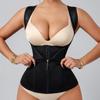 Plastic Belt To Tighten Waist and Abdomen Shape Corset Zipper-breasted Fitness Sweatshirt Body-shaping Garment