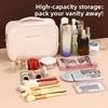 New Waterproof Large-Capacity Multi-Layer Makeup Bag Portable Travel Toiletry Bag with Handheld Design for Business Trips