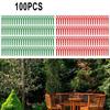 100pcs Plastic Lawn Mower Brush Cutter Blades Replacement Garden Trimmer Replacement Parts Garden Power Tools Accessories